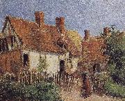 Camille Pissarro Housing Spain oil painting artist